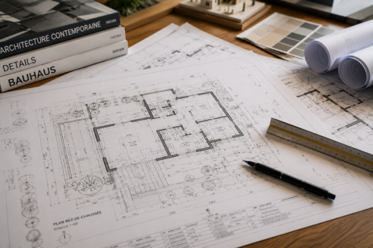 Plan architectural 